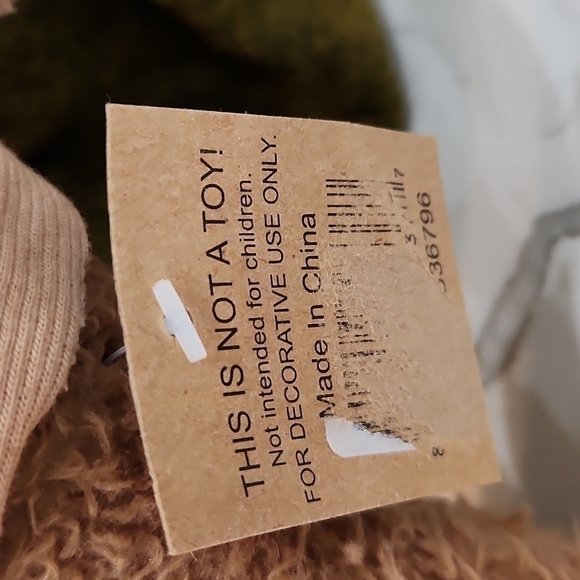 Hearthside Coll. Mr. Grn Jeans Bear Deco. Plush 🧸 - Picture 10 of 10